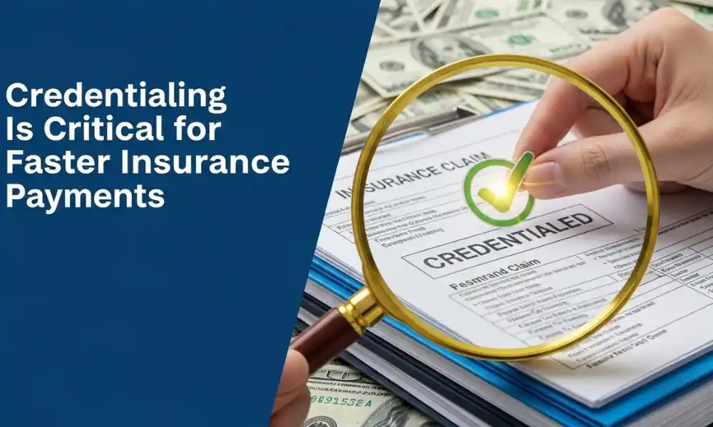 design real post featured image for Credentialing Is Critical for Faster Insurance Payments